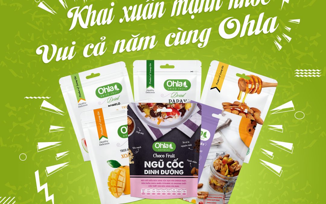 Khai xuân mạnh khỏe, vui vẻ cả năm cùng Ohla