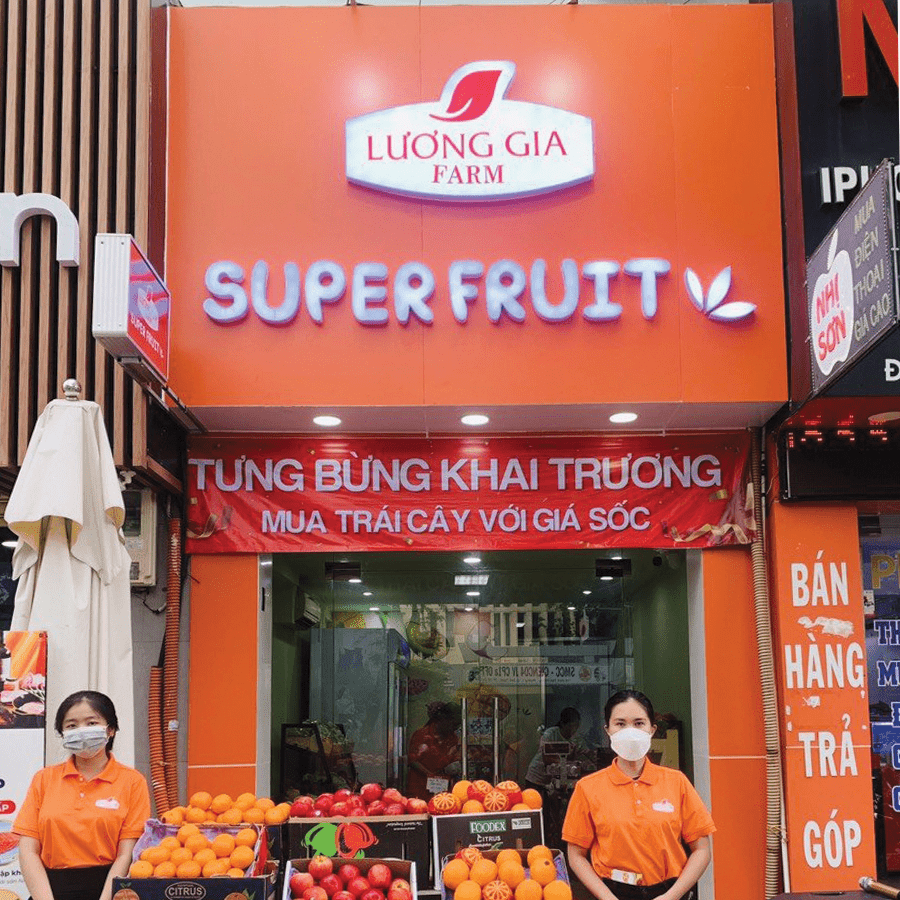 Lương Gia Farm Fresh ra mắt 3 chi nhánh cùng hệ thống điểm xe trái cây tươi