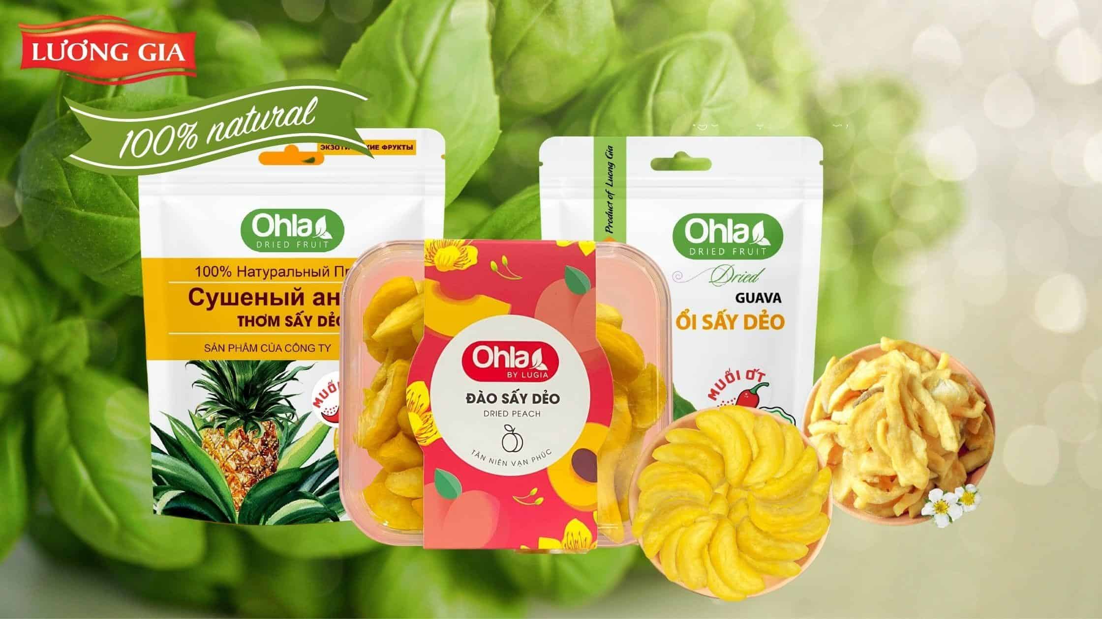 trái cây sấy dẻo tự nhiên
