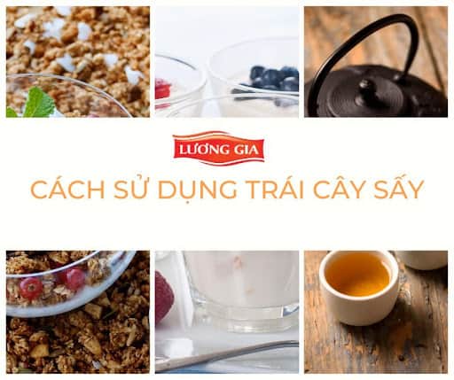 Cách sử dụng trái cây sấy Dried Fruit