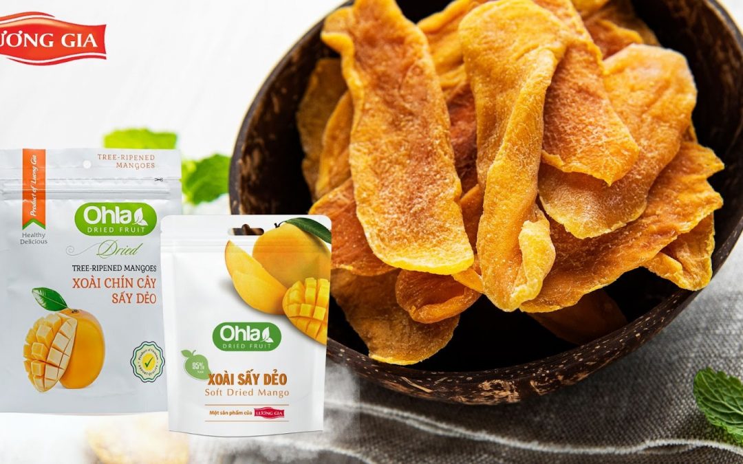 Mứt dried mango: ngon miệng và hữu ích