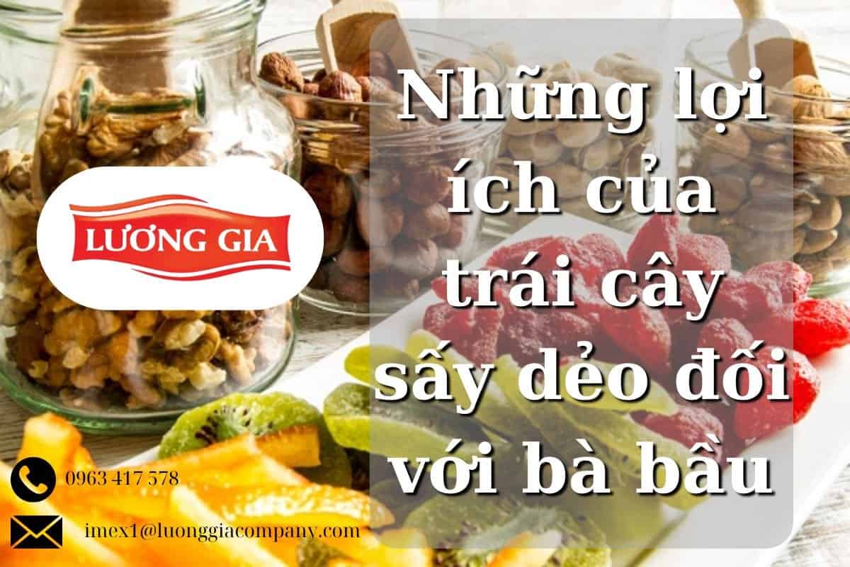 Những lợi ích của trái cây sấy dẻo đối với bà bầu