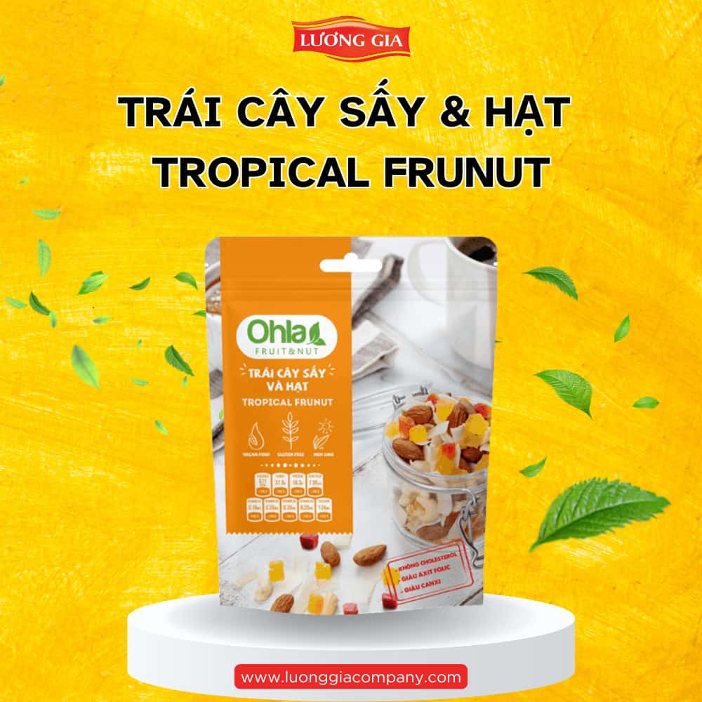 Trái cây sấy & Hạt Tropical Frunut