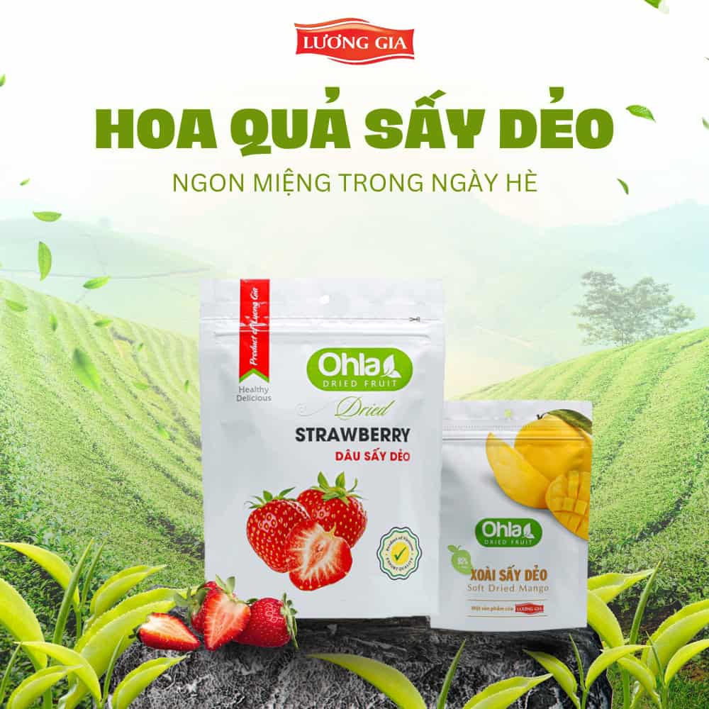 Hoa quả sấy dẻo cung cấp các dưỡng chất cho cơ thể