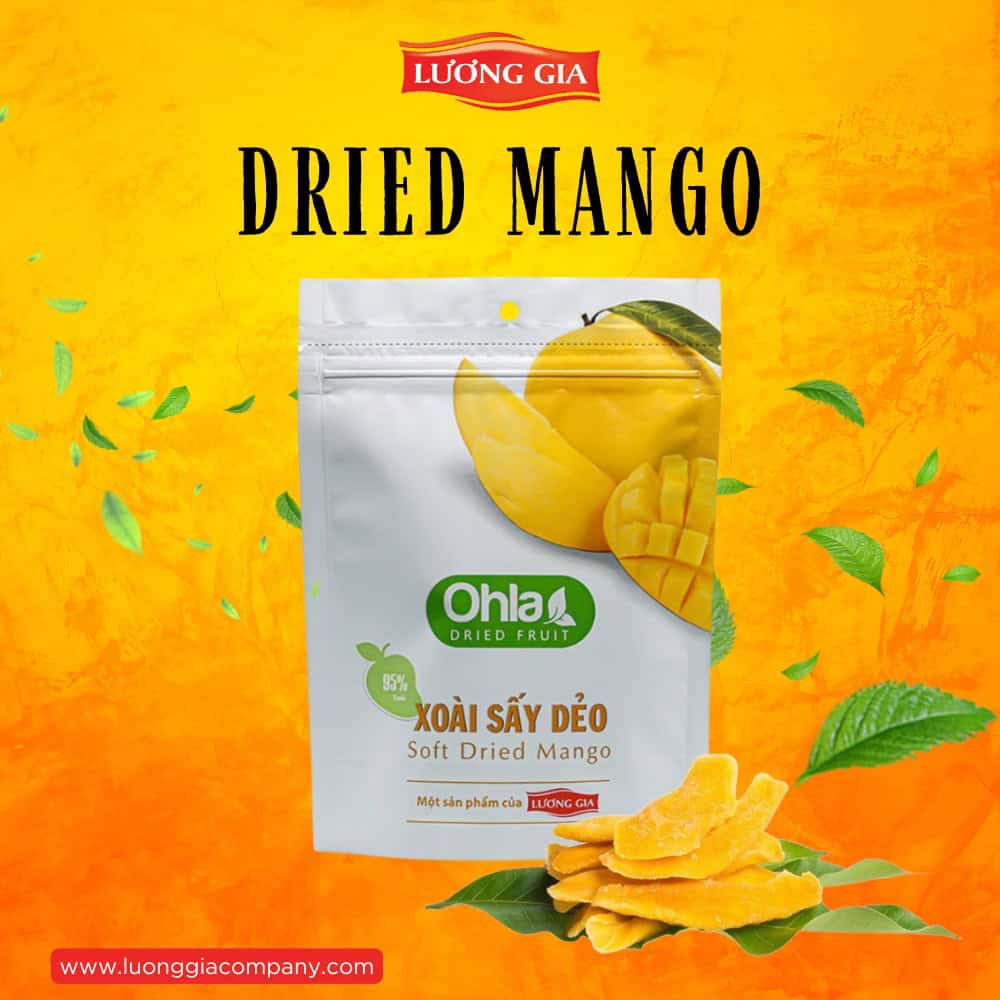 Mứt Dried Mango của Lương Gia Food