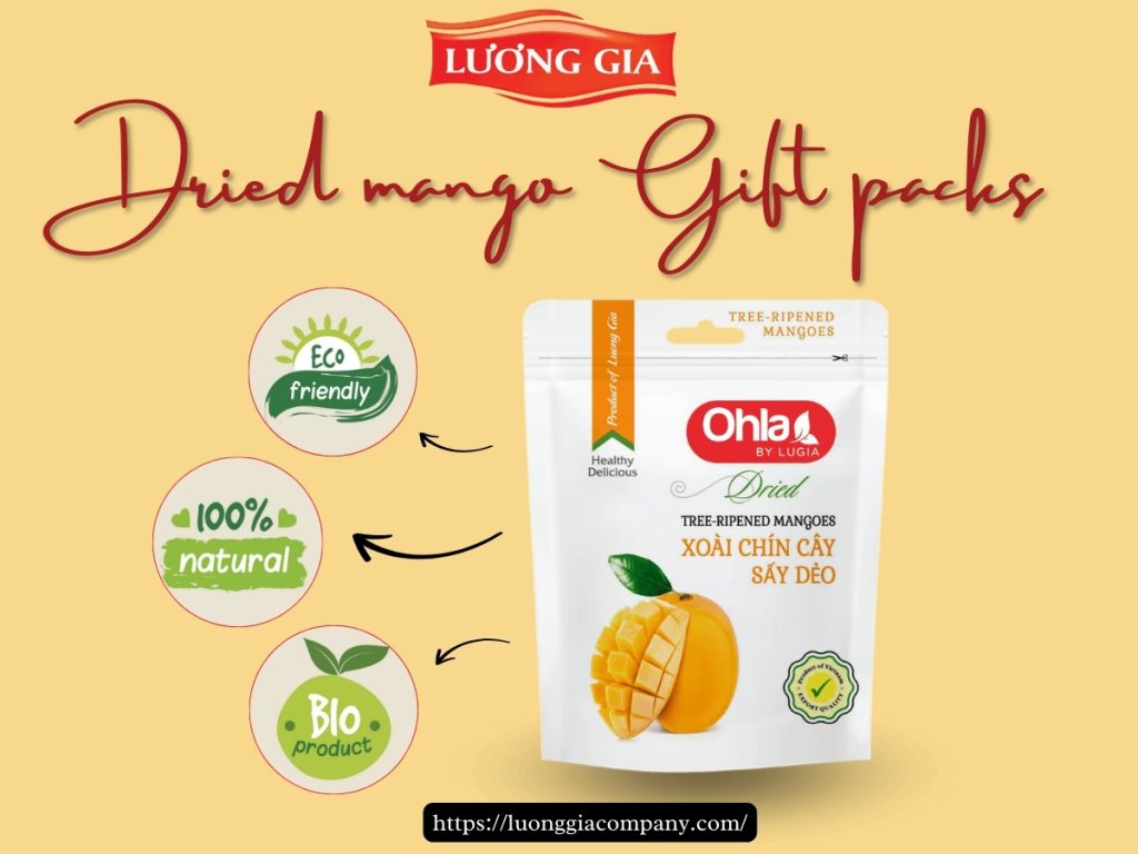 Giá trị dinh dưỡng của dried mango gift packs