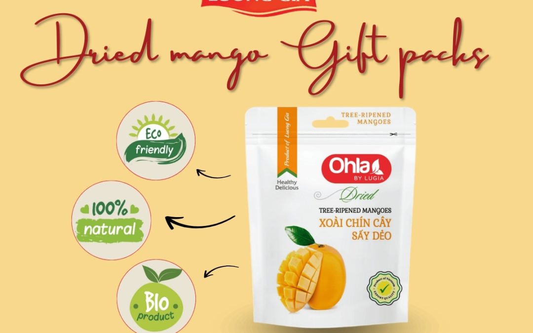 Dried mango gift packs – Gói quà ý nghĩa cho người thân