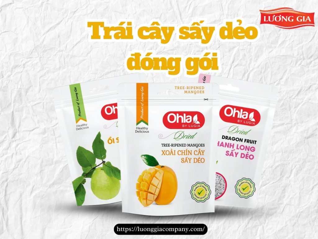 Trái cây sấy dẻo đóng gói là gì?