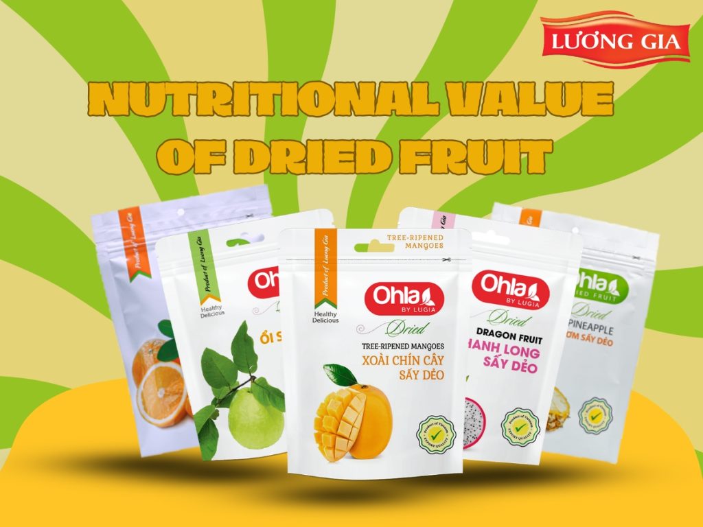 Lợi ích sức khỏe của Nutritional Value of Dried Fruit
