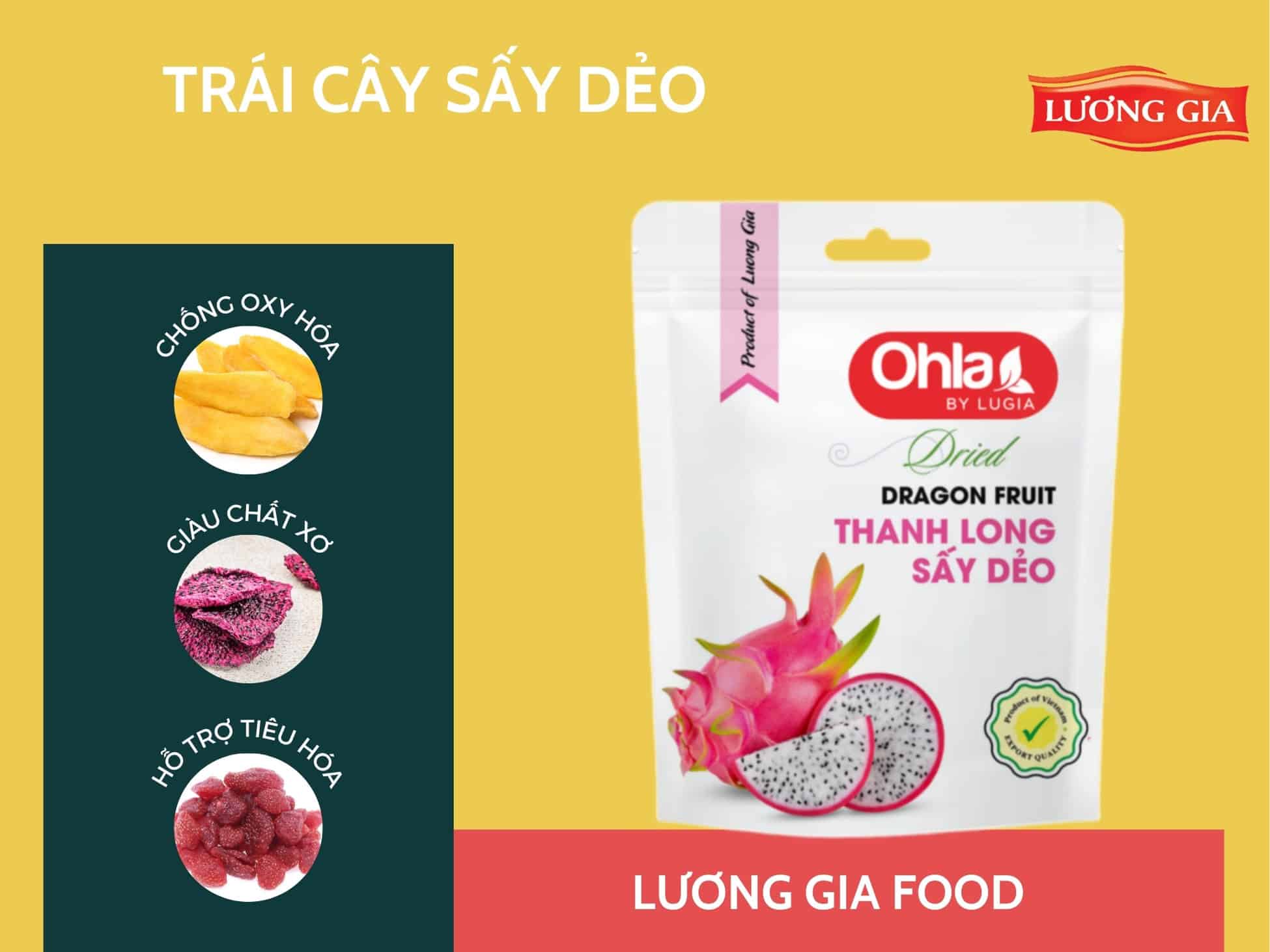 Trái Cây Sấy Dẻo Cho Chế Độ Ăn Uống Lợi Ích Tuyệt Vời