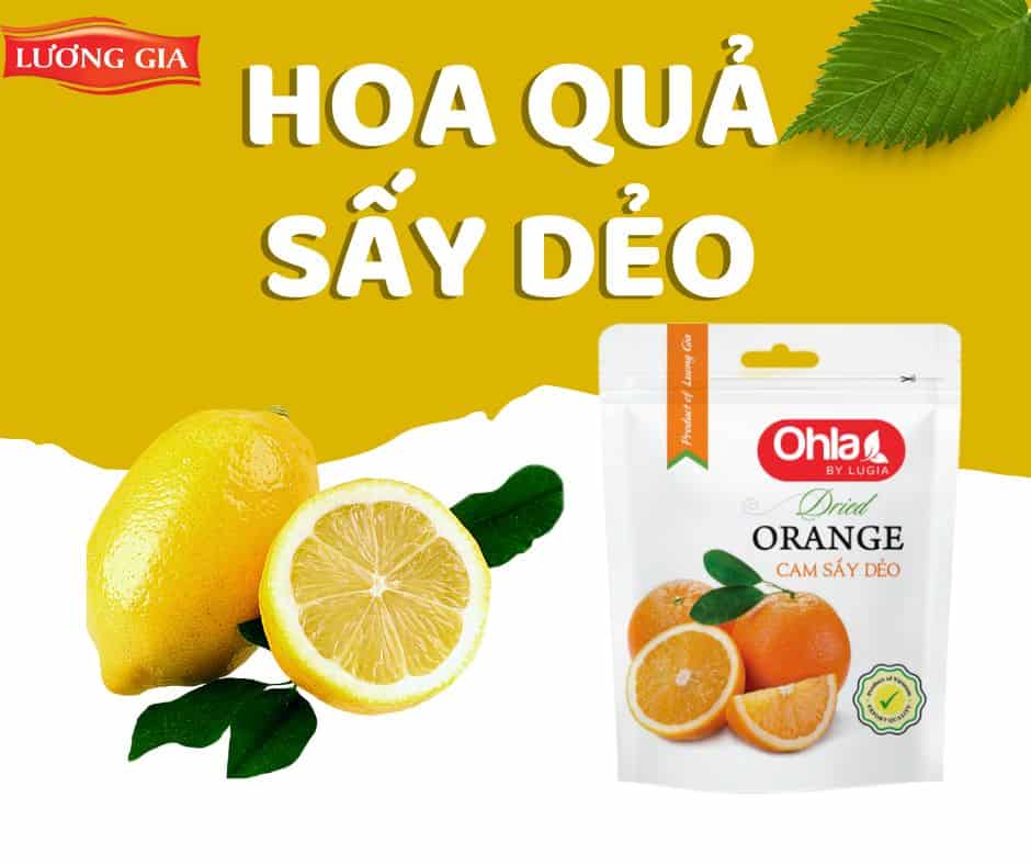 hoa quả sấy dẻo