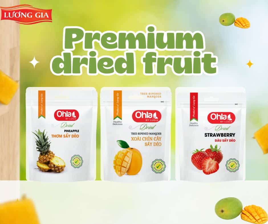premium dried fruit