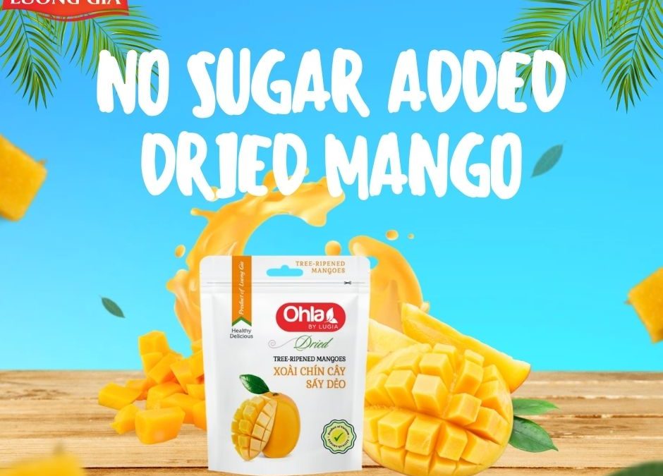 No sugar added dried mango dành cho ai đang ăn kiêng