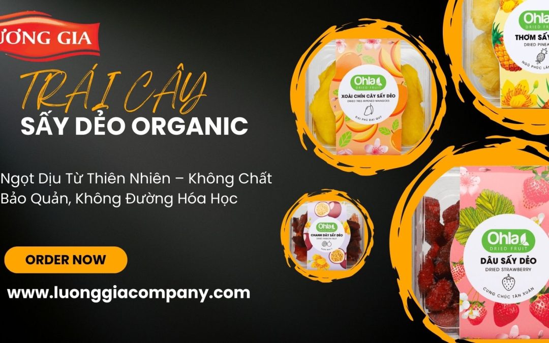 Trái cây sấy dẻo không chất tạo ngọt vẫn ngọt thanh hấp dẫn