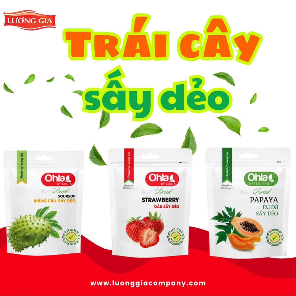Trái cây sấy dẻo mix