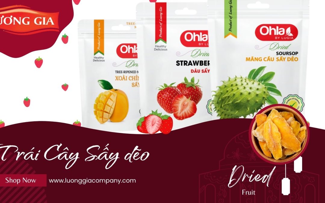 Trái cây sấy dẻo ngon ăn rồi muốn ăn thêm lần nữa