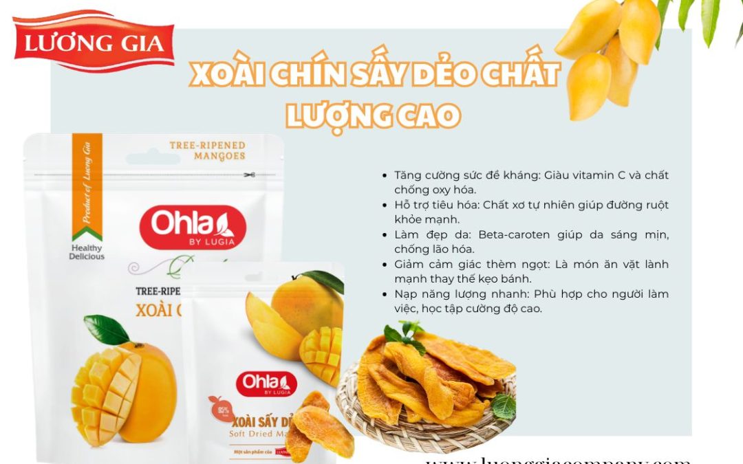 Xoài sấy dẻo chất lượng cao chọn thế nào mới đúng?