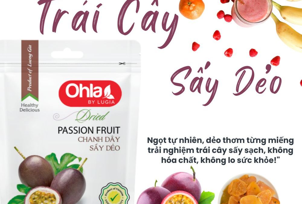 Trái cây sấy không phẩm màu lựa chọn thông minh cho sức khỏe