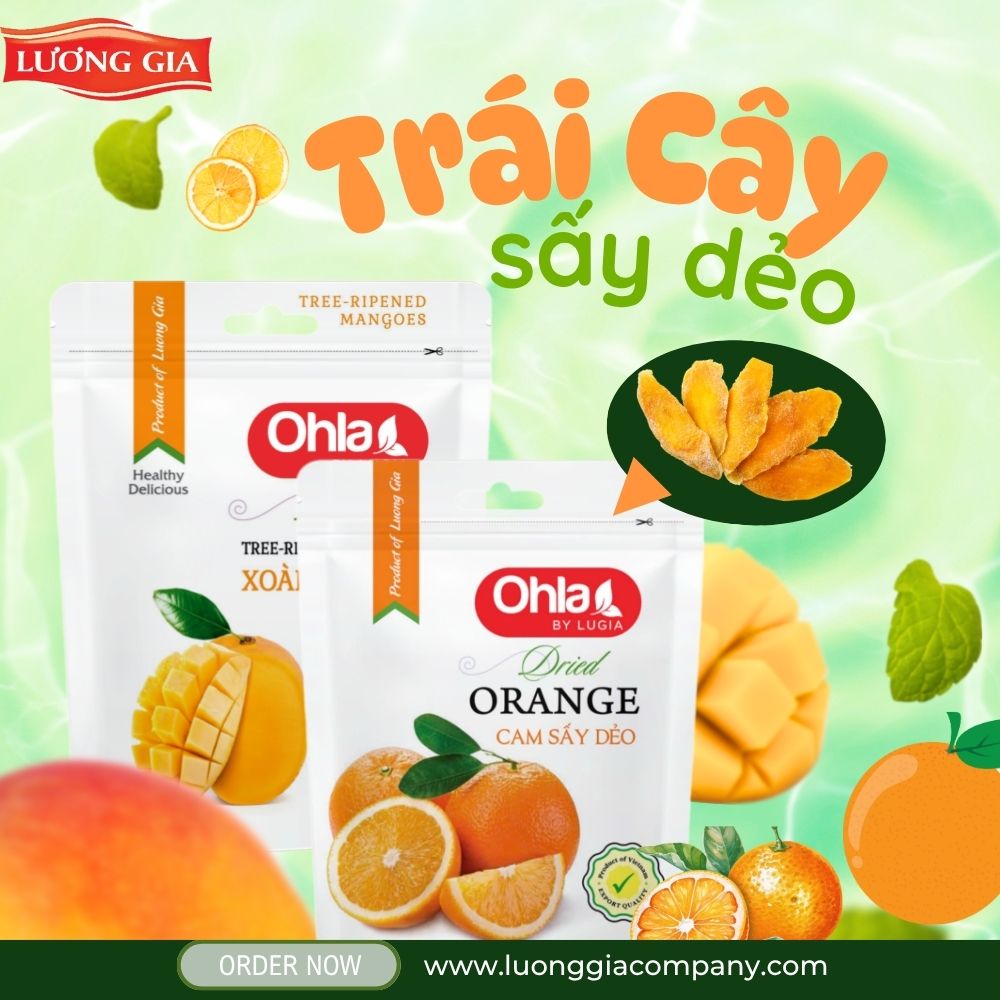 Trái cây sấy nhập khẩu