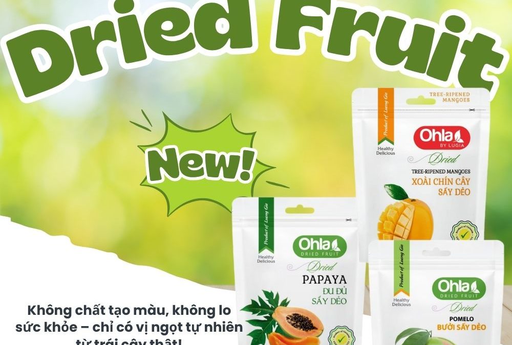 Trái cây sấy không phẩm màu lựa chọn thông minh cho sức khỏe