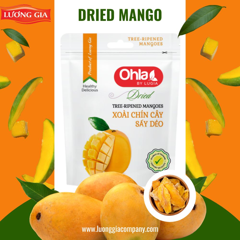 Xoài sấy dẻo ngon