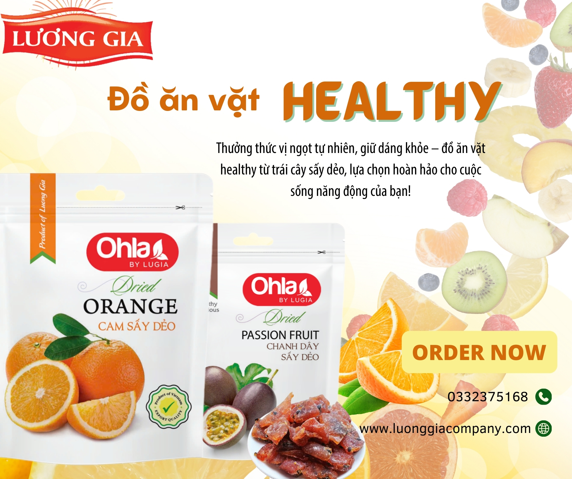 Đồ ăn vặt healthy