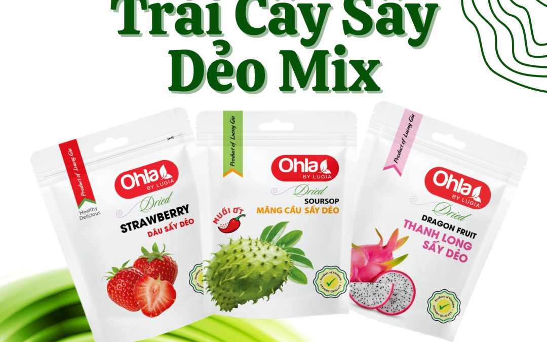 Trái cây sấy dẻo mix – Sự hòa quyện hương vị khó cưỡng
