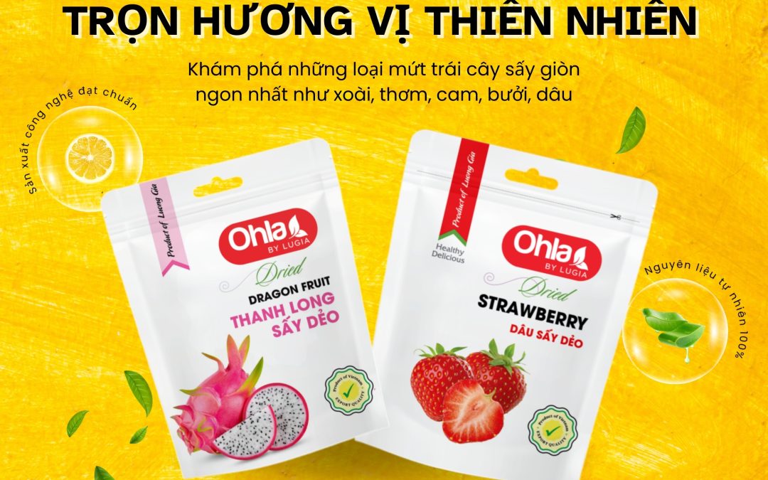 Trái cây sấy giòn bí quyết giữ trọn hương vị thiên nhiên cùng Lương Gia
