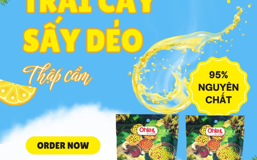 Trái cây sấy thập cẩm hội tụ đủ vị ngon trong từng miếng
