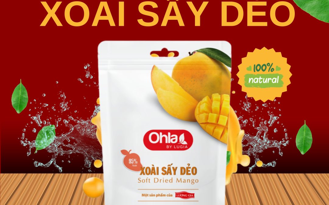 Mua xoài sấy dẻo online tiện lợi và chất lượng cùng thương hiệu Lương Gia