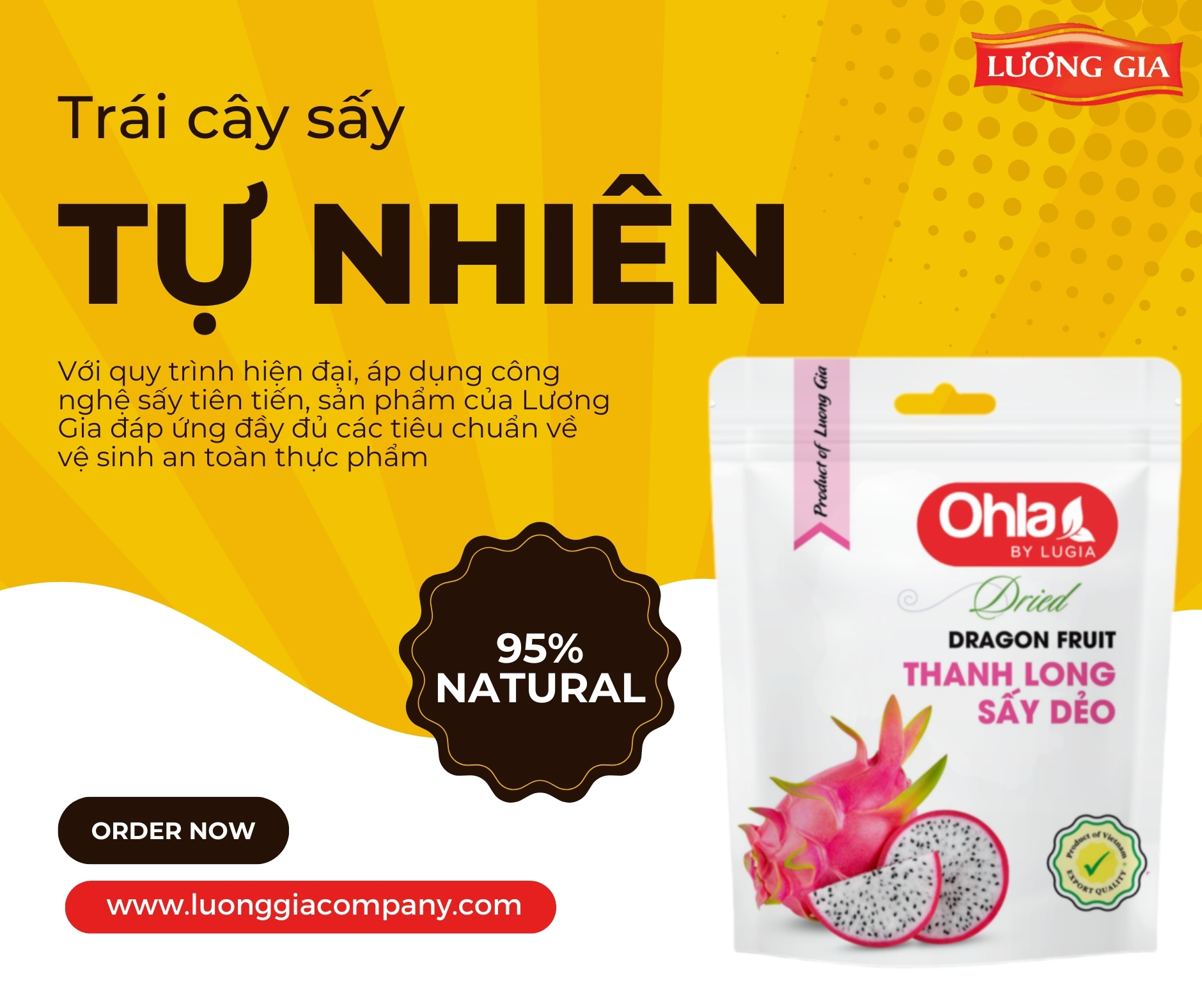 Trái cây sấy tự nhiên