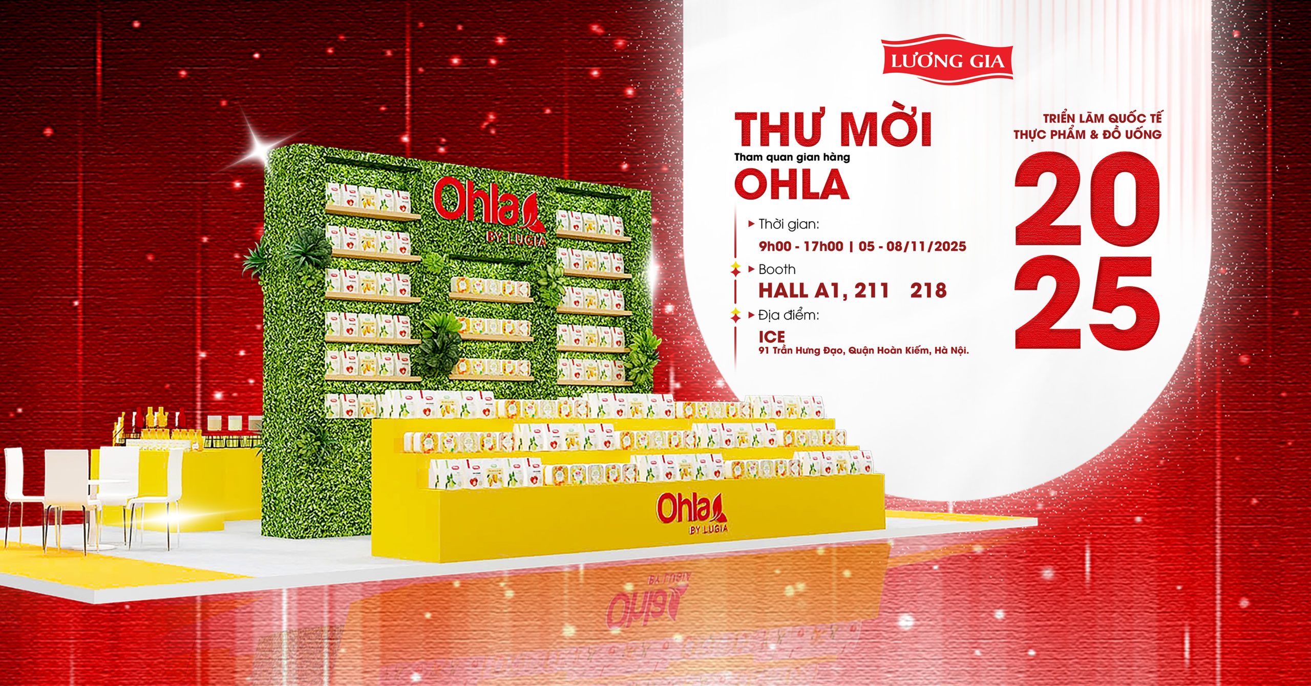 CÙNG LƯƠNG GIA TẠO GIÁ TRỊ KHÁC BIỆT TẠI TRIỂN LÃM VIETFOOD & BEVERAGE 2025