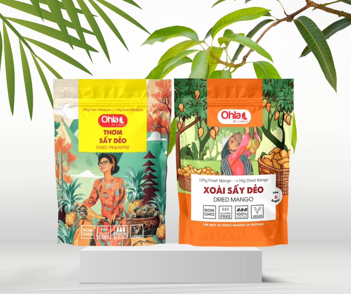 Hoa quả sấy dẻo Ohla – hương vị tự nhiên từ trái cây Việt Nam