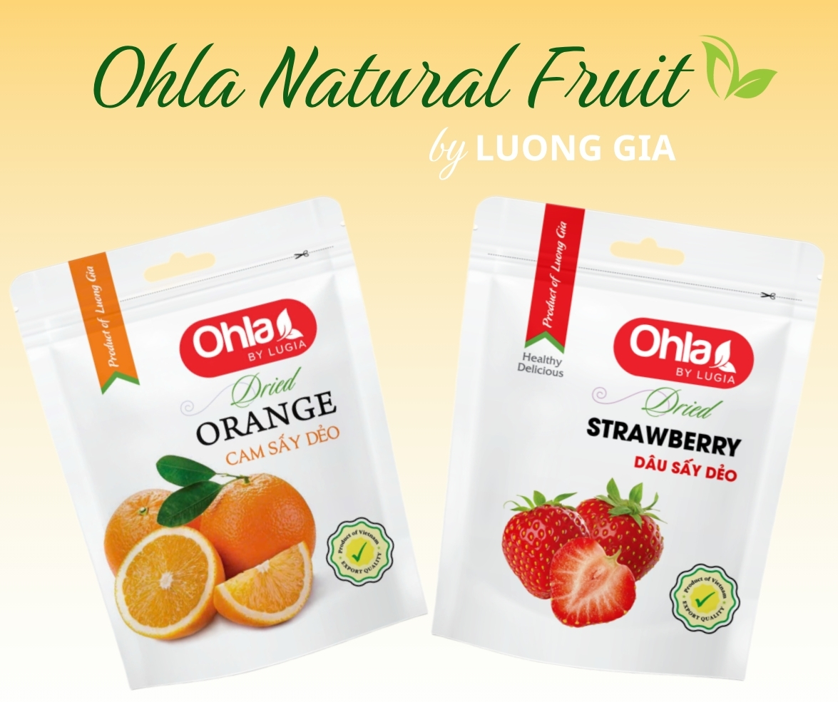 Ohla natural fruit snacks Bring Vietnam to Your Healthy Lifestyle