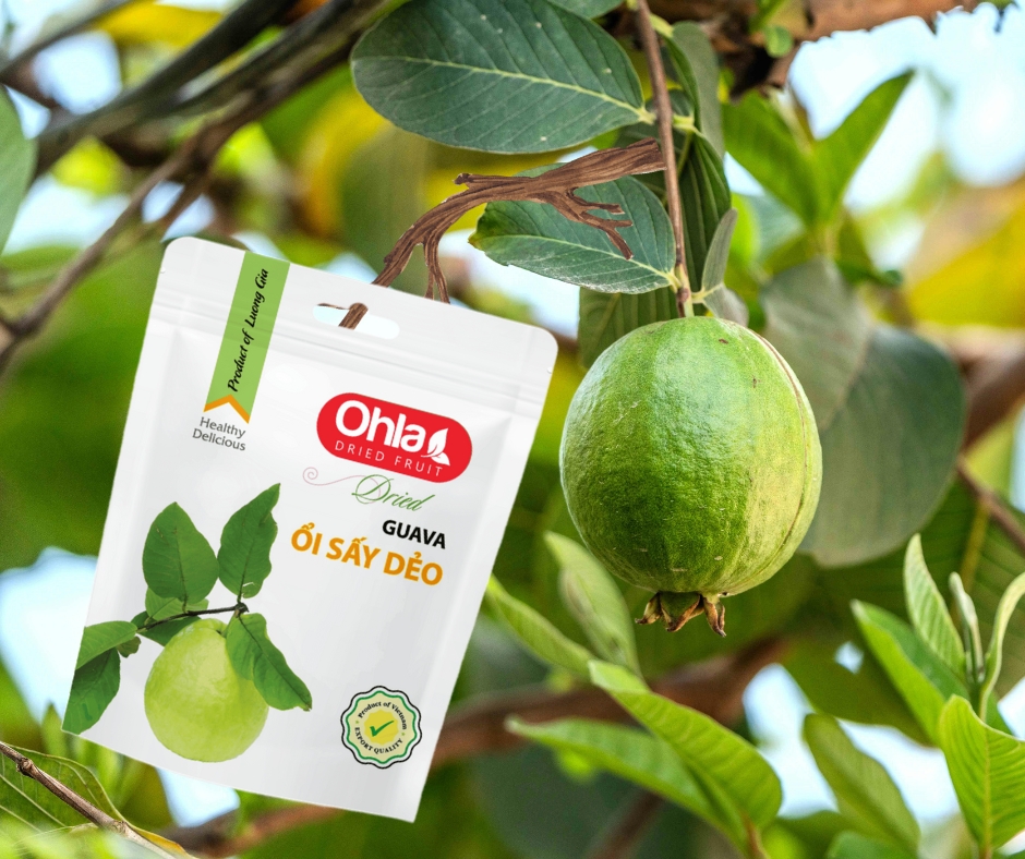 Ổi sấy dẻo muối ớt Lương Gia – Hương vị Việt lan tỏa khắp thế giới