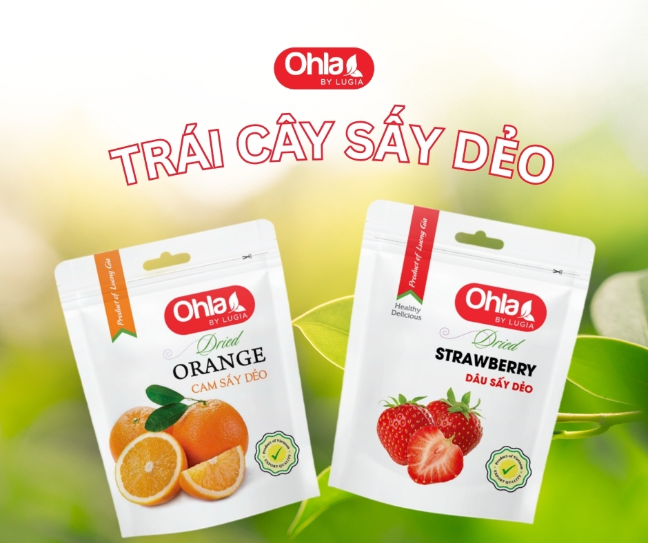Sản phẩm trái cây sấy Việt Nam chất lượng cao