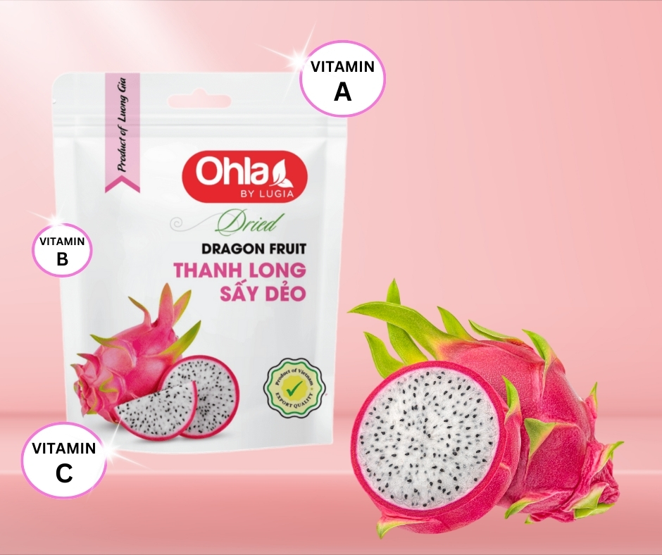 Thưởng thức thanh long sấy dẻo bổ dưỡng và hấp dẫn