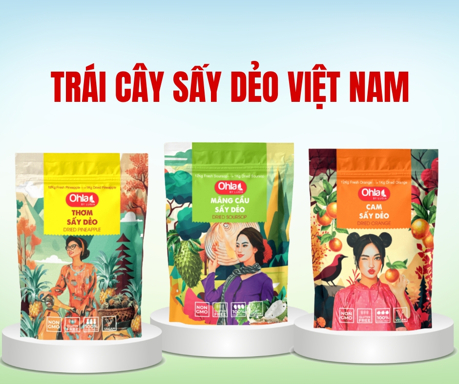 Khám phá hương vị trái cây sấy dẻo Việt Nam thơm ngon