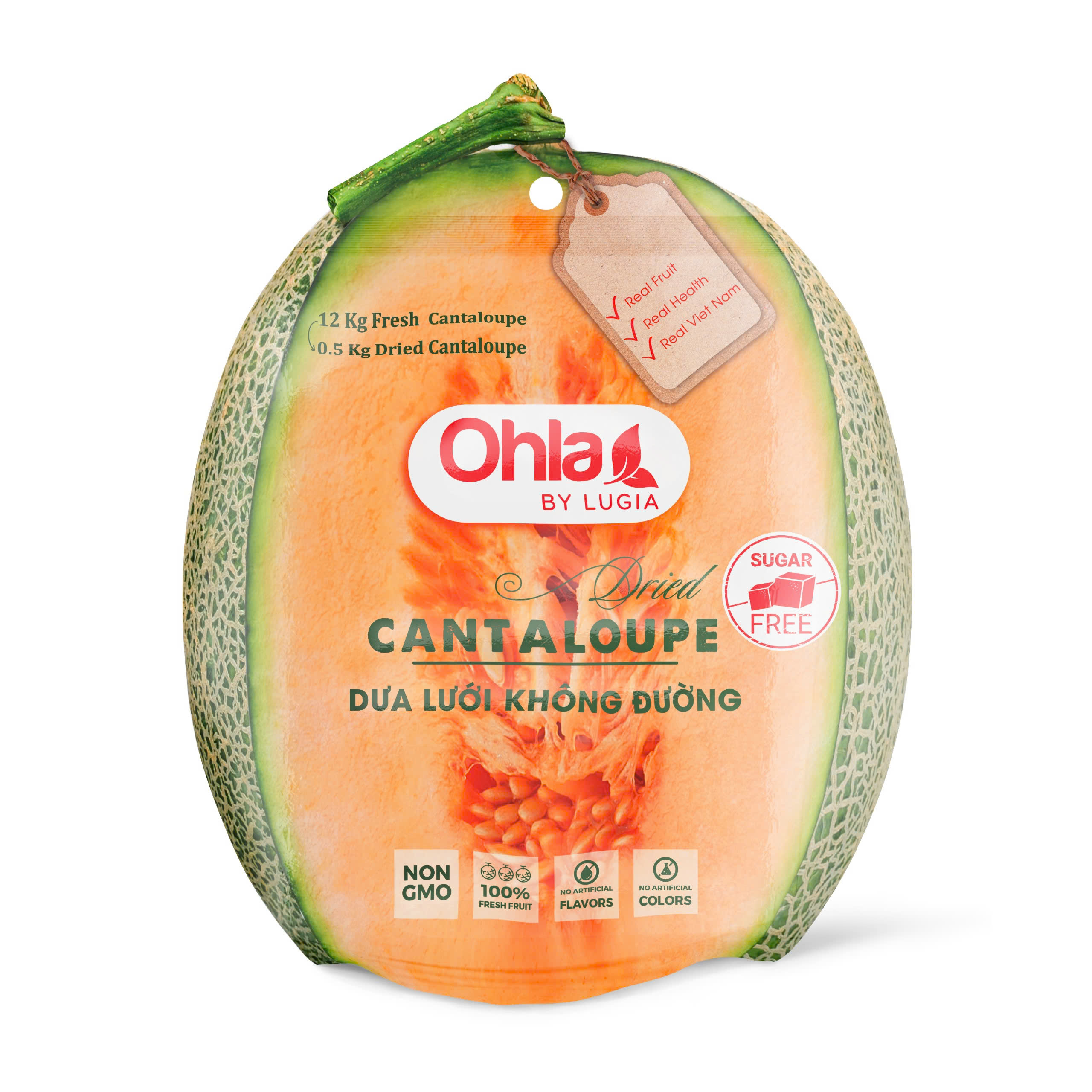 Dưa Lưới Sấy Dẻo Không Đường - Image 2