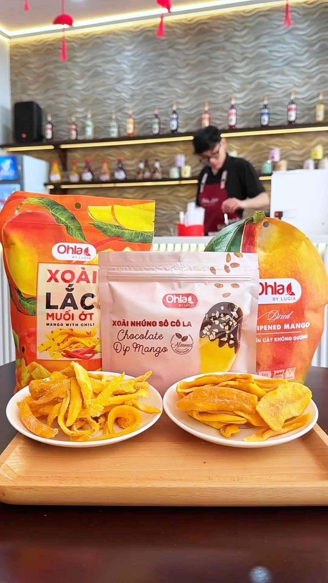 Trái cây sấy dẻo Ohla Lương Gia – Thức quà nhâm nhi mộc mạc đượm vị quả chín tự nhiên